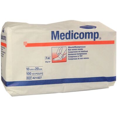 Medicomp Nicht-Sterile Kompressen 10x20cm - Kompressen Medicomp Nicht-Sterile Kompressen 10x20cm - Kompressen
