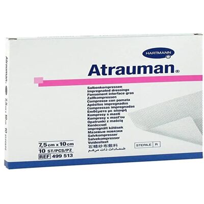 Hartmann Atrauman Steriele 7,5x10cm Verbanden Hartmann Atrauman Steriele 7,5x10cm Verbanden