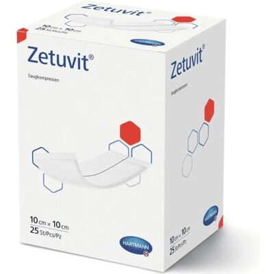 Paul Hartmann AG Zetuvit Sterile Absorption Compress 10x20cm - Medizin Paul Hartmann AG Zetuvit Sterile Absorption Compress 10x20cm - Medizin