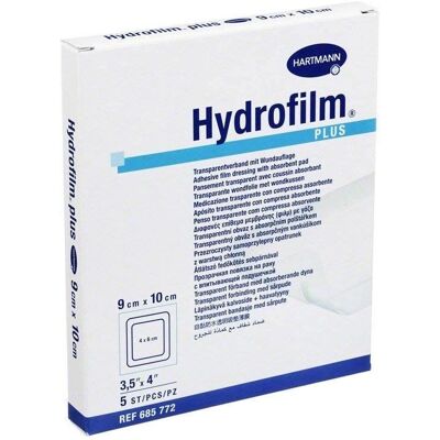 Hartmann Hydrofilm Plus 9x10cm Curativos - Cuidados com feridas Hartmann Hydrofilm Plus 9x10cm Curativos - Cuidados com feridas