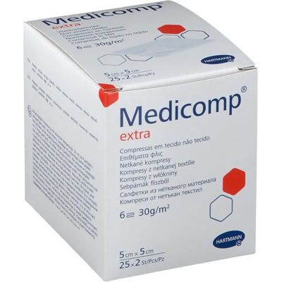 Compresse di garza Medicomp Extra in TNT - Medicazioni e bendaggi Compresse di garza Medicomp Extra in TNT - Medicazioni e bendaggi