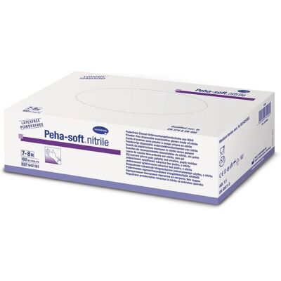 Latexfrei Nitrilové Rukavice Peha-Soft - M, Medické a Domácí Latexfrei Nitrilové Rukavice Peha-Soft - M, Medické a Domácí