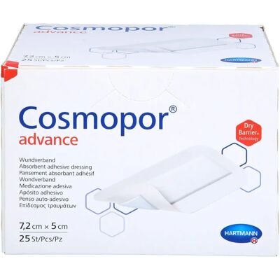 Hartmann Cosmopor Advance Cerotto - Post-Operatorio, 7.2x5cm - Cerotto Hartmann Cosmopor Advance Cerotto - Post-Operatorio, 7.2x5cm - Cerotto
