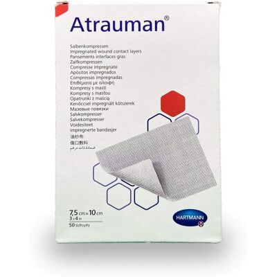 Paul Hartmann Atrauman 7,5x10 cm pansement stérile - Publicité Paul Hartmann Atrauman 7,5x10 cm pansement stérile - Publicité