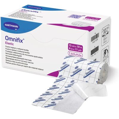 Hartmann Omnifix Elastic White Medical Tape - 15cm x 10m Hartmann Omnifix Elastic White Medical Tape - 15cm x 10m
