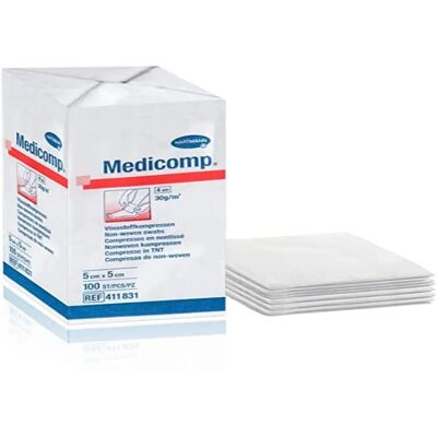 Compressas não Esterilizadas Medicomp 5x5cm - Compress Compressas não Esterilizadas Medicomp 5x5cm - Compress