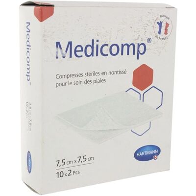 HARTMANN S40 Medizinische Vlieskompressen - 7,5cm x 7,5cm Packung 20 HARTMANN S40 Medizinische Vlieskompressen - 7,5cm x 7,5cm Packung 20