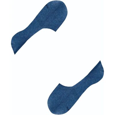 Burlington Lys Denim Blå Usynlige Sokker - 2-Pakning Burlington Lys Denim Blå Usynlige Sokker - 2-Pakning