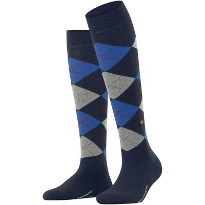 Burlington Marylebone Kniehohe Socken - Marine Blue Burlington Marylebone Kniehohe Socken - Marine Blue
