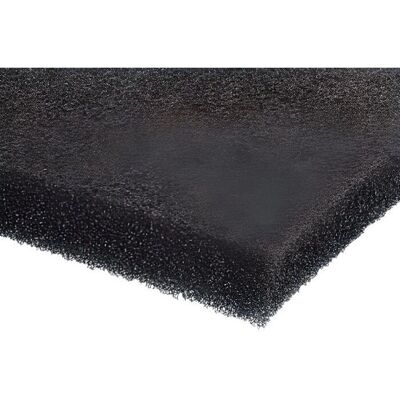 Adam Hall 019505 Schiuma acustica - 2x1m nera - Schiuma frontale per altoparlanti Adam Hall 019505 Schiuma acustica - 2x1m nera - Schiuma frontale per altoparlanti