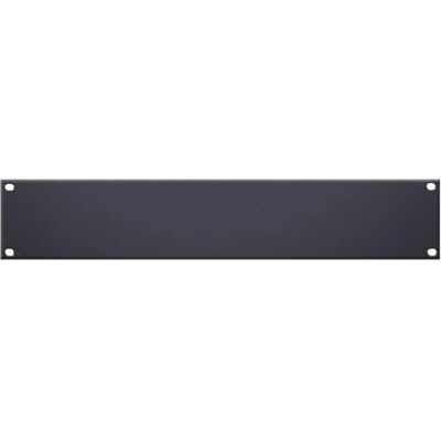 Adam Hall 87222 En aluminium 2 U Rack Blende - Rackblende - Publicité Adam Hall 87222 En aluminium 2 U Rack Blende - Rackblende - Publicité
