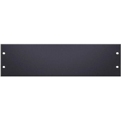 Adam Hall 87223 Pannello Rack - 19 pollici, alluminio, nero Adam Hall 87223 Pannello Rack - 19 pollici, alluminio, nero