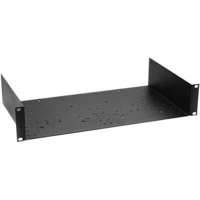 Adam Hall 8755 Rackaccessoire - 2 U, Zwart Adam Hall 8755 Rackaccessoire - 2 U, Zwart