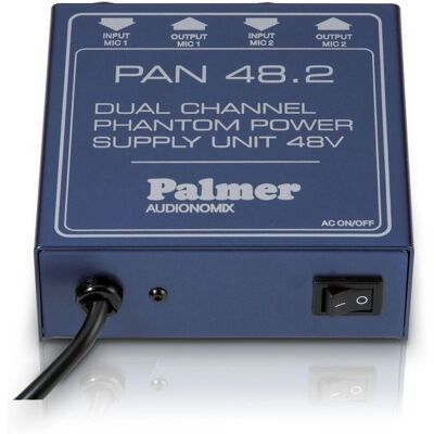 Palmer Palmer Pan 48 Phantom Power Supply - Mikrofon Tilbehør Palmer Palmer Pan 48 Phantom Power Supply - Mikrofon Tilbehør