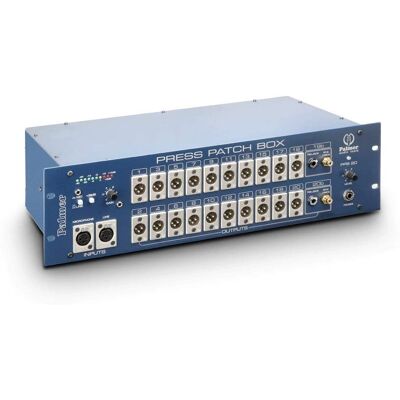 Palmer Pro Press Patch Box 20 - Diviseur audio - Publicité Palmer Pro Press Patch Box 20 - Diviseur audio - Publicité