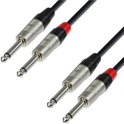 Adam Hall K4 TPP 0300 - 3m Mono Audiokabel Adam Hall K4 TPP 0300 - 3m Mono Audiokabel