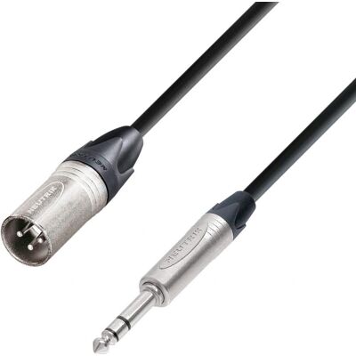 Câble Micro Adam Hall K5 BMV 0500 - 5m, Neutrik XLR, Jack 6,35mm - Publicité Câble Micro Adam Hall K5 BMV 0500 - 5m, Neutrik XLR, Jack 6,35mm - Publicité