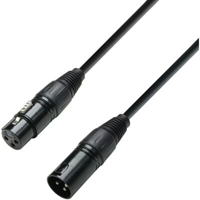 Adam Hall 3 Csillag Sorozat DMX Kábel - 20m - XLR Férfi a Nő Adam Hall 3 Csillag Sorozat DMX Kábel - 20m - XLR Férfi a Nő