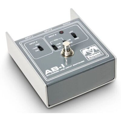 Palmer Audio PEABI Audio Switch Aluminium - Audio Switcher Palmer Audio PEABI Audio Switch Aluminium - Audio Switcher