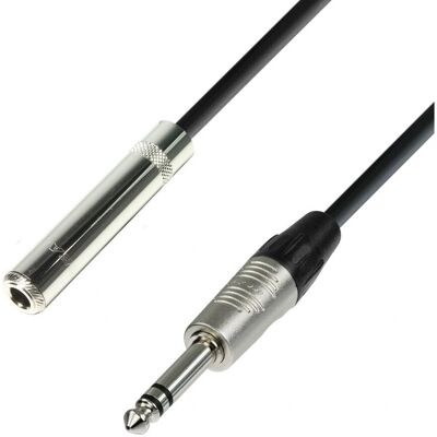 Adam Hall K4 BOV 0300 - 3m Audio Kabel s 6,35mm Jack Adam Hall K4 BOV 0300 - 3m Audio Kabel s 6,35mm Jack