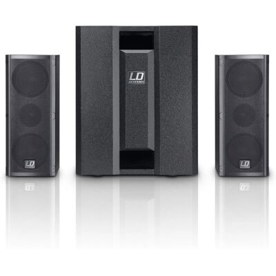 LD Systems DAVE 8 ROADIE Draagbaar actief PA-systeem - Zwart LD Systems DAVE 8 ROADIE Draagbaar actief PA-systeem - Zwart