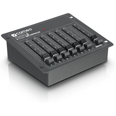 Cameo CONTROL 6 DMX Controller - Kompakt 6-kanals LED DMX-kontroller Cameo CONTROL 6 DMX Controller - Kompakt 6-kanals LED DMX-kontroller