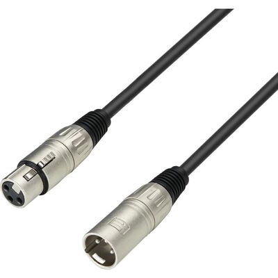 Adam Hall K3MMF2000 Mikrofonkábel - 20m XLR Fekete Adam Hall K3MMF2000 Mikrofonkábel - 20m XLR Fekete
