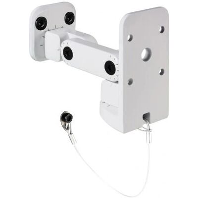 Adam Hall SUWMB10W Wall Speaker Mount - Adjustable, White Adam Hall SUWMB10W Wall Speaker Mount - Adjustable, White