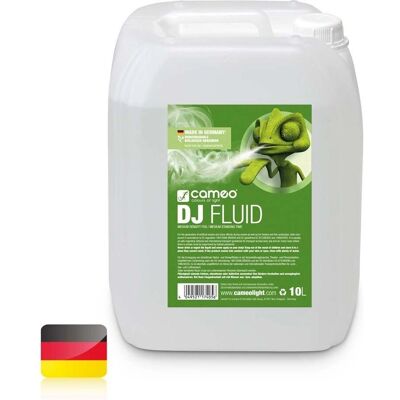 Cameo DJ FLUID 10 L - Liquide pour machines à fumée - Densité moyenne & Tenue Cameo DJ FLUID 10 L - Liquide pour machines à fumée - Densité moyenne & Tenue
