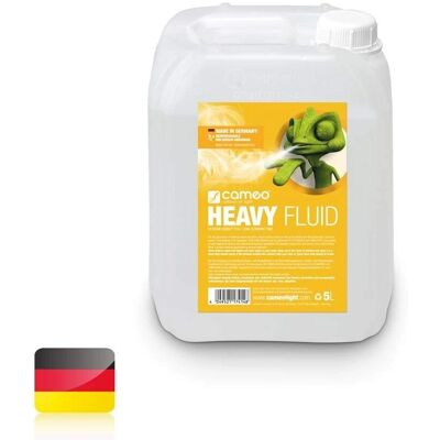 Cameo Heavy Fluid 5L - Nagyon sűrű füst, hosszú távon - Füstfolyadék Cameo Heavy Fluid 5L - Nagyon sűrű füst, hosszú távon - Füstfolyadék