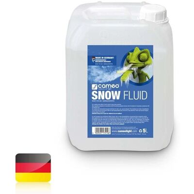 Cameo Snow Fluid 5L - Special snow machine fluid for foam Cameo Snow Fluid 5L - Special snow machine fluid for foam