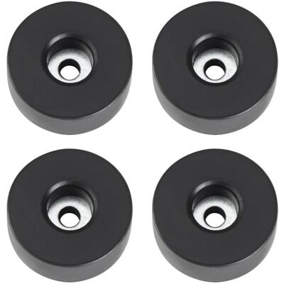 Adam Hall Hardware 4907 M4 AH Pieds en Caoutchouc - Pieds, Noirs, 38x15mm - Publicité Adam Hall Hardware 4907 M4 AH Pieds en Caoutchouc - Pieds, Noirs, 38x15mm - Publicité