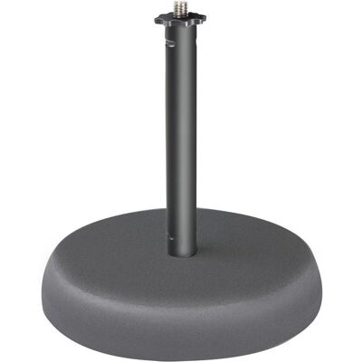 Adam Hall S 8 BB Microphone Stand - Tabletop, Heavy Steel Base Adam Hall S 8 BB Microphone Stand - Tabletop, Heavy Steel Base