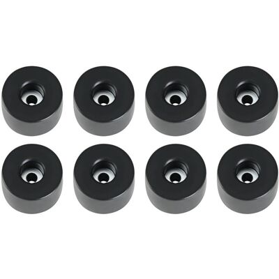 Meubelvoeten Adam Hall - 4911 M8 - Rubber, Zwart - 38x25mm Meubelvoeten Adam Hall - 4911 M8 - Rubber, Zwart - 38x25mm
