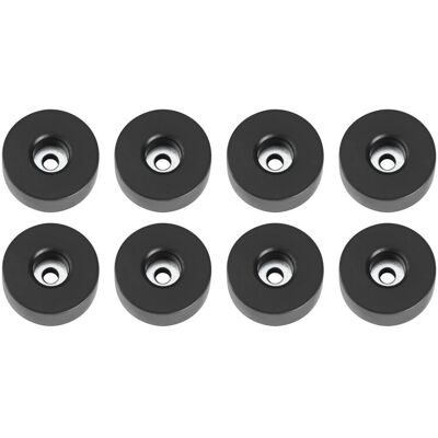 Adam Hall 4907 M8 AH Rubber Voeten - Set van 8 Adam Hall 4907 M8 AH Rubber Voeten - Set van 8