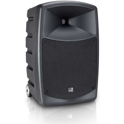 LD Systems Roadbuddy 10 Draadloze Bluetooth Speaker met Mixer en Microfoon op Batterij LD Systems Roadbuddy 10 Draadloze Bluetooth Speaker met Mixer en Microfoon op Batterij