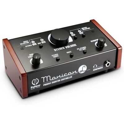 Palmer Pro MONICON L Passiver Monitor Controller - Kompakte, Präzise Audiosteuerung Palmer Pro MONICON L Passiver Monitor Controller - Kompakte, Präzise Audiosteuerung