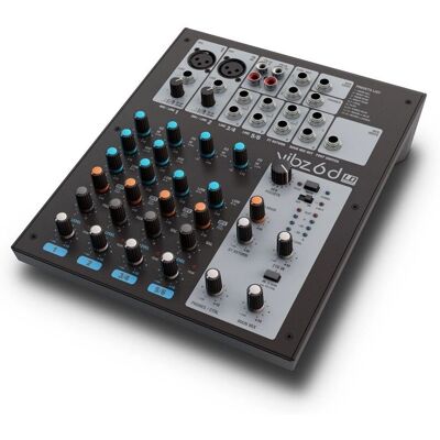 LD Systems VIBZ 6 D - 6-kanaals live mengpaneel met effecten LD Systems VIBZ 6 D - 6-kanaals live mengpaneel met effecten