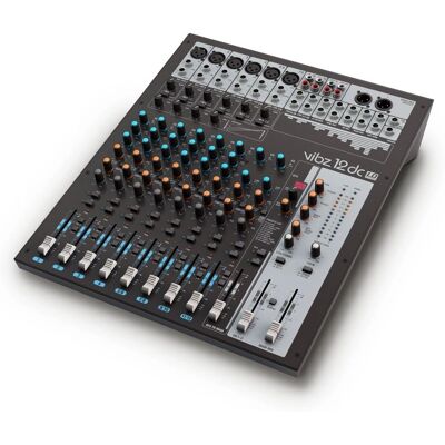 LD Systems VIBZ 12 DC - 12-Kanal-Mischpult mit Effekten und Kompressor LD Systems VIBZ 12 DC - 12-Kanal-Mischpult mit Effekten und Kompressor