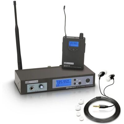 LD Systems MEI 100 G2 B5 In-Ear Monitoring - Trådløs 584-607 MHz LD Systems MEI 100 G2 B5 In-Ear Monitoring - Trådløs 584-607 MHz
