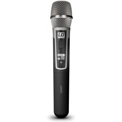 LD Systems U508 MC Handheld - Microphone - Micro Main Statique - Condenser 823-865 MHz LD Systems U508 MC Handheld - Microphone - Micro Main Statique - Condenser 823-865 MHz