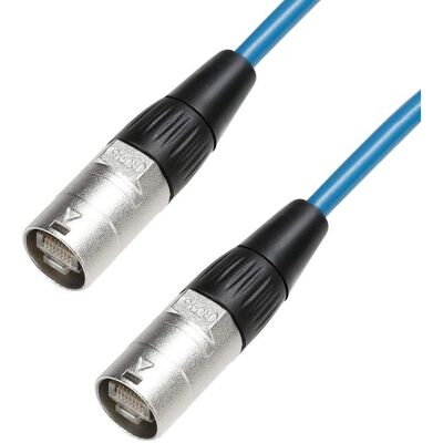 Adam Hall K4CAT51000 Modrý 10m Síťový Kabel - Síťový Kabel Adam Hall K4CAT51000 Modrý 10m Síťový Kabel - Síťový Kabel
