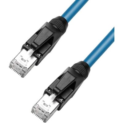 Adam Hall K4CAT51000I Modrý 10m Síťový Kabel Adam Hall K4CAT51000I Modrý 10m Síťový Kabel
