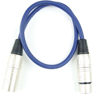 Adam Hall Cables 3 STAR MMF 0050 BL - Mikrofonkábel 0,5 m kék - Mikrofon tartozék Adam Hall Cables 3 STAR MMF 0050 BL - Mikrofonkábel 0,5 m kék - Mikrofon tartozék