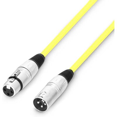 Adam Hall Cables 3 STAR MMF 0100 YEL - Mikrofonkábel 1m sárga Adam Hall Cables 3 STAR MMF 0100 YEL - Mikrofonkábel 1m sárga