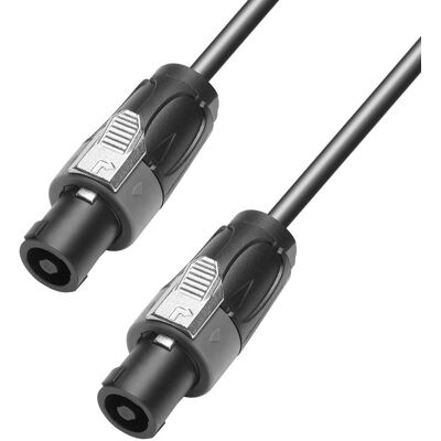 Adam Hall Högtalarkabel 4 x 1,5mm² - 5m - Kabel till högtalare - Standardkontakter Adam Hall Högtalarkabel 4 x 1,5mm² - 5m - Kabel till högtalare - Standardkontakter