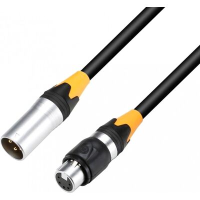 Adam Hall 4 Star K4DHM0020IP65 Câble DMX - 53 Ohm - 0,2m - Publicité Adam Hall 4 Star K4DHM0020IP65 Câble DMX - 53 Ohm - 0,2m - Publicité