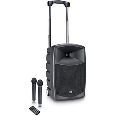 LD Systems Roadbuddy 10 HHD 2 - Draagbare Bluetooth Speaker met Microfoons LD Systems Roadbuddy 10 HHD 2 - Draagbare Bluetooth Speaker met Microfoons