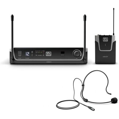 LD Systems U308 BPH Draadloos Microfoon Systeem - Microfoon, Headset, Bodypack LD Systems U308 BPH Draadloos Microfoon Systeem - Microfoon, Headset, Bodypack