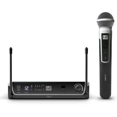 Système sans fil LD Systems U308 HHD - Microphone et récepteur Système sans fil LD Systems U308 HHD - Microphone et récepteur
